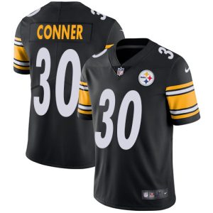 Nike Steelers #30 James Conner Black Team Color Men's Stitched NFL Vapor Untouchable Limited Jersey - Custom Name