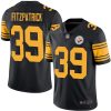 Nike Steelers #39 Minkah Fitzpatrick Black Men's Stitched NFL Limited Rush Jersey - Custom Name