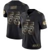 Nike Steelers #55 Devin Bush Black Gold Men's Stitched NFL Vapor Untouchable Limited Jersey - Custom Name