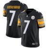 Nike Steelers #7 Ben Roethlisberger Black Team Color Men's Stitched NFL Vapor Untouchable Limited Jersey - Custom Name