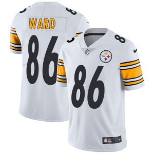 Nike Steelers #86 Hines Ward White Men's Stitched NFL Vapor Untouchable Limited Jersey - Custom Name