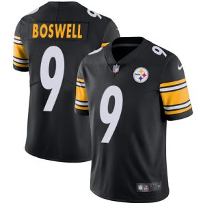 Nike Steelers #9 Chris Boswell Black Team Color Men's Stitched NFL Vapor Untouchable Limited Jersey - Custom Name