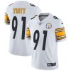 Nike Steelers #91 Stephon Tuitt White Men's Stitched NFL Vapor Untouchable Limited Jersey - Custom Name