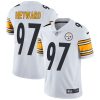 Nike Steelers #97 Cameron Heyward White Men's Stitched NFL Vapor Untouchable Limited Jersey - Custom Name