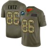 Philadelphia Eagles #86 Zach Ertz Men's Nike 2019 Olive Camo Salute To Service Limited NFL Jersey - Custom Name