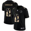 Pittsburgh Steelers #2 Mason Rudolph Carbon Black Vapor Statue Of Liberty Limited NFL Jersey - Custom Name