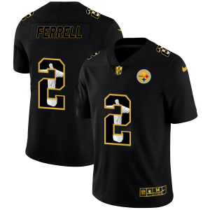 Pittsburgh Steelers #2 Mason Rudolph Nike Carbon Black Vapor Cristo Redentor Limited NFL Jersey - Custom Name (Copy)