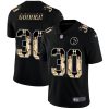 Pittsburgh Steelers #30 James Conner Carbon Black Vapor Statue Of Liberty Limited NFL Jersey - Custom Name
