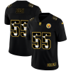 Pittsburgh Steelers #55 Devin Bush Nike Carbon Black Vapor Cristo Redentor Limited NFL Jersey - Custom Name