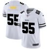 Pittsburgh Steelers #55 Devin Bush Nike White Team Logo Vapor Limited NFL Jersey - Custom Name