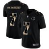 Pittsburgh Steelers #7 Ben Roethlisberger Carbon Black Vapor Statue Of Liberty Limited NFL Jersey - Custom Name