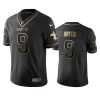 Saints #9 Drew Brees Men's Stitched NFL Vapor Untouchable Limited Black Golden Jersey - Custom Name