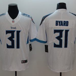 Men's NFL Tennessee Titans #31 Kevin Byard White New 2018 Vapor Untouchable Limited Stitched Jersey - Custom Name