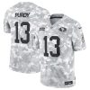 Men's San Francisco 49ers #13 Brock Purdy 2024 F.U.S.E Arctic Camo Salute to Service Limited Stitched Football Jersey - Custom Name