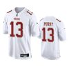 Men's San Francisco 49ers #13 Brock Purdy White Fashion Vapor Untouchable Limited Stitched Football Jersey - Custom Name