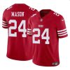 Men's San Francisco 49ers #24 Jordan Mason Red 2023 F.U.S.E. Stitched Football Jersey - Custom Name