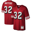 Men's San Francisco 49ers #32 Ricky WattersRed Stitched NFL Jersey - Custom Name