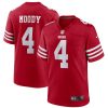 Men's San Francisco 49ers #4 Jake Moody Red Stitched Football Game Jersey - Custom Name