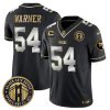 Men's San Francisco 49ers #54 Fred Warner Black F.U.S.E. Golden Gate Bridge With 3-Star C Patch Vapor Limited Stitched Football Jersey - Custom Name