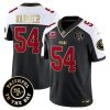 Men's San Francisco 49ers #54 Fred Warner White balck 2023 F.U.S.E. With 3-Star C Patch and Faithful To The Bay Patch Stitched Football Jersey - Custom Name