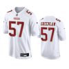 Men's San Francisco 49ers #57 Dre Greenlaw White Fashion Vapor Untouchable Limited Stitched Football Jersey - Custom Name