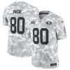 Men's San Francisco 49ers #80 Jerry Rice 2024 F.U.S.E Arctic Camo Salute to Service Limited Stitched Football Jersey - Custom Name