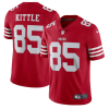 Men's San Francisco 49ers #85 George Kittle 2022 New Scarlet Vapor Untouchable Stitched Football Jersey - Custom Name