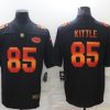 Men's San Francisco 49ers #85 George Kittle Black NFL 2020 Fashion Limited Stitched Jersey - Custom Name