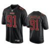 Men's San Francisco 49ers #91 Arik Armstead Black Fashion Vapor Untouchable Limited Stitched Football Jersey - Custom Name