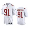Men's San Francisco 49ers #91 Arik Armstead White Fashion Vapor Untouchable Limited Stitched Football Jersey - Custom Name