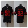 Men's San Francisco 49ers #92 Chase Young Black 2023 F.U.S.E. Stitched Football Jersey - Custom Name