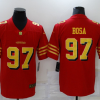 Men's San Francisco 49ers #97 Nick Bosa Red Gold Vapor Untouchable Limited Stitched Jersey - Custom Name