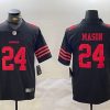 Men's San Francisco 49ers Active Player Custom Black Vapor Untouchable Limited Stitched Football Jersey - Custom Name