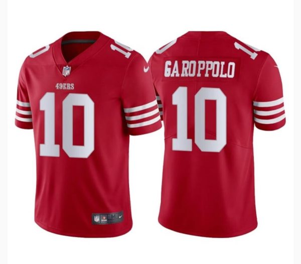 Men's San Francisco 49ers Custom Vapor Untouchable Stitched Football Jersey - Custom Name