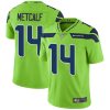 Men's Seahawks #14 D.K. Metcalf Green Vapor Untouchable Limited Stitched NFL Jersey - Custom Name