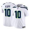 Men's Seattle Seahawks #10 Cooper Kupp White 2025 F.U.S.E. Vapor Limited Stitched Football Jersey - Custom Name