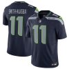 Men's Seattle Seahawks #11 Jaxon Smith-Njigba Navy 2023 F.U.S.E. Vapor Limited Stitched Football Jersey - Custom Name