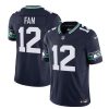 Men's Seattle Seahawks #12 Fan 2023 F.U.S.E. Navy Limited Stitched Football Jersey - Custom Name