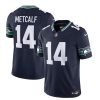 Men's Seattle Seahawks #14 DK Metcalf 2023 F.U.S.E. Navy Limited Stitched Football Jersey - Custom Name