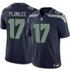 Men's Seattle Seahawks #17 John Rhys Navy 2024 F.U.S.E Vapor Limited Stitched Football Jersey - Custom Name