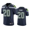 Men's Seattle Seahawks #20 Rashaad Penny Navy Vapor Untouchable Limited Stitched Jersey - Custom Name