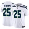 Men's Seattle Seahawks #25 Kenny McIntosh White 2024 F.U.S.E Vapor Limited Stitched Football Jersey - Custom Name