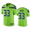 Men's Seattle Seahawks #33 Jamal Adams Green Color NFL Rush Limited Stitched Jersey - Custom Name
