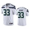 Men's Seattle Seahawks #33 Jamal Adams White NFL Vapor Untouchable Limited Stitched Jersey - Custom Name