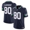 Men's Seattle Seahawks #80 Steve Largent 2023 F.U.S.E. Navy Limited Stitched Football Jersey - Custom Name