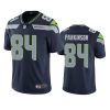 Men's Seattle Seahawks #84 Colby Parkinson Navy Vapor Untouchable Limited Stitched Jersey - Custom Name