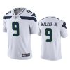 Men's Seattle Seahawks #9 Kenneth Walker III White Vapor Untouchable Limited Stitched Jersey - Custom Name