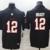 Men's Tampa Bay Buccaneers #12 Tom Brady New Black NFL 2021 Limited Stitched Jersey - Custom Name
