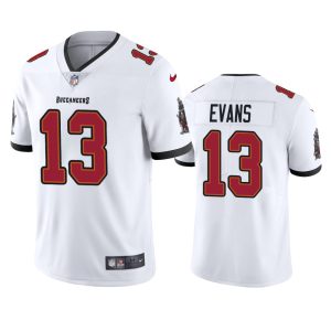 Men's Tampa Bay Buccaneers #13 Mike Evans 2020 White Vapor Untouchable Limited Stitched NFL Jersey - Custom Name