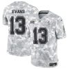 Men's Tampa Bay Buccaneers #13 Mike Evans 2024 F.U.S.E Arctic Camo Salute to Service Limited Stitched Football Jersey - Custom Name